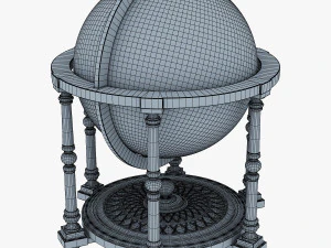 antique globe 3D Model
