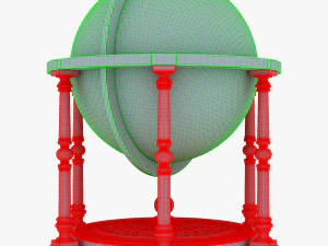 antique globe 3D Model