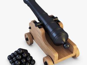 ancient cannon 3D Model