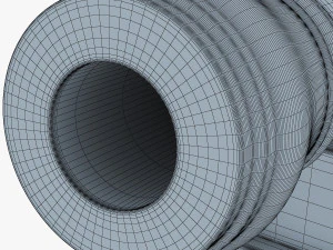 고대 대포 3D 모델