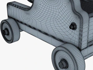 고대 대포 3D 모델