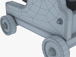 ancient cannon 3D Model