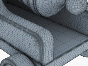 고대 대포 3D 모델