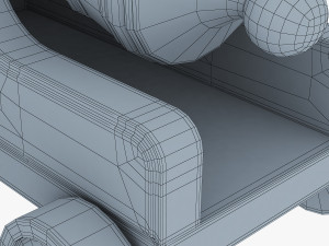 ancient cannon 3D Model