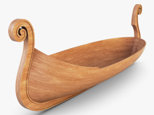 ancient boat 3Dモデル