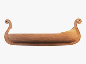 ancient boat 3D Модель