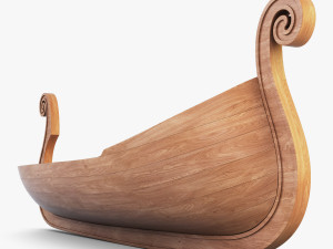ancient boat 3D Модель