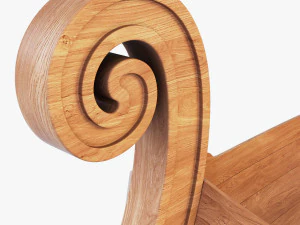 barco antiguo Modelo 3D