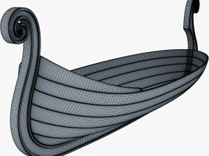 barco antiguo Modelo 3D