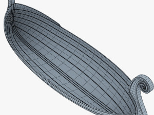 ancient boat 3D Модель