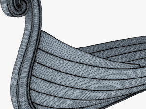 ancient boat 3D Модель