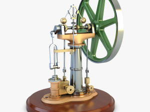 benson vertical engine Model 3D