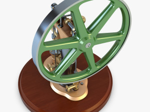 benson vertical engine Model 3D