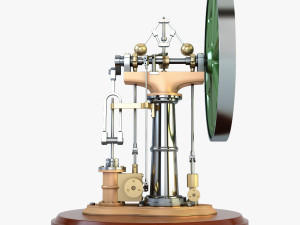 benson vertical engine Model 3D