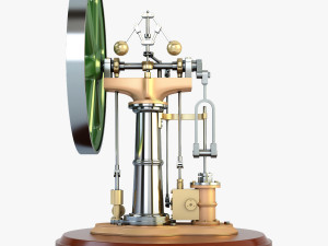 benson vertical engine Model 3D