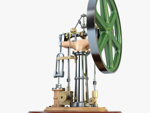 benson vertical engine Model 3D