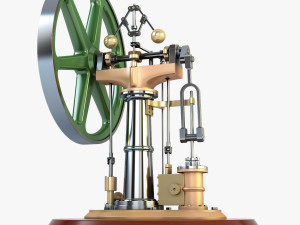 benson vertical engine Model 3D