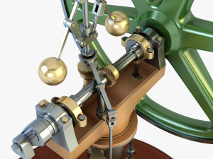 benson vertical engine Model 3D