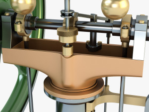 benson vertical engine Model 3D