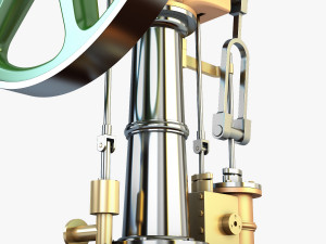 benson vertical engine Model 3D