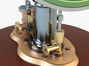 benson vertical engine Model 3D