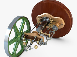 benson vertical engine Model 3D