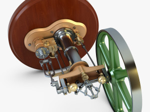 benson vertical engine Model 3D