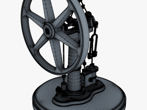 benson vertical engine Model 3D