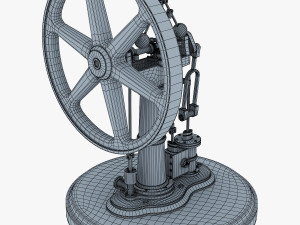 benson vertical engine Model 3D