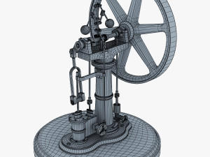 benson vertical engine Model 3D