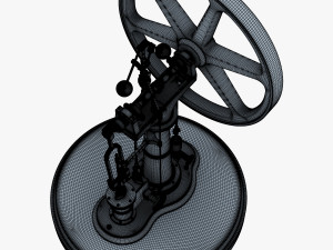benson vertical engine Model 3D