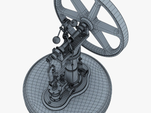 benson vertical engine Model 3D