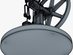 benson vertical engine Model 3D