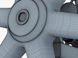 benson vertical engine Model 3D