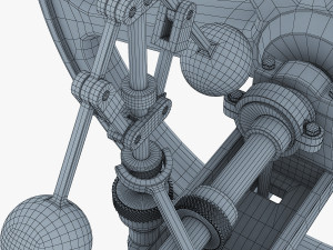 benson vertical engine Model 3D