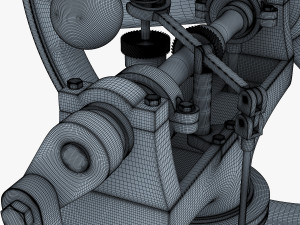 benson vertical engine Model 3D