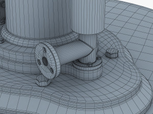 benson vertical engine Model 3D