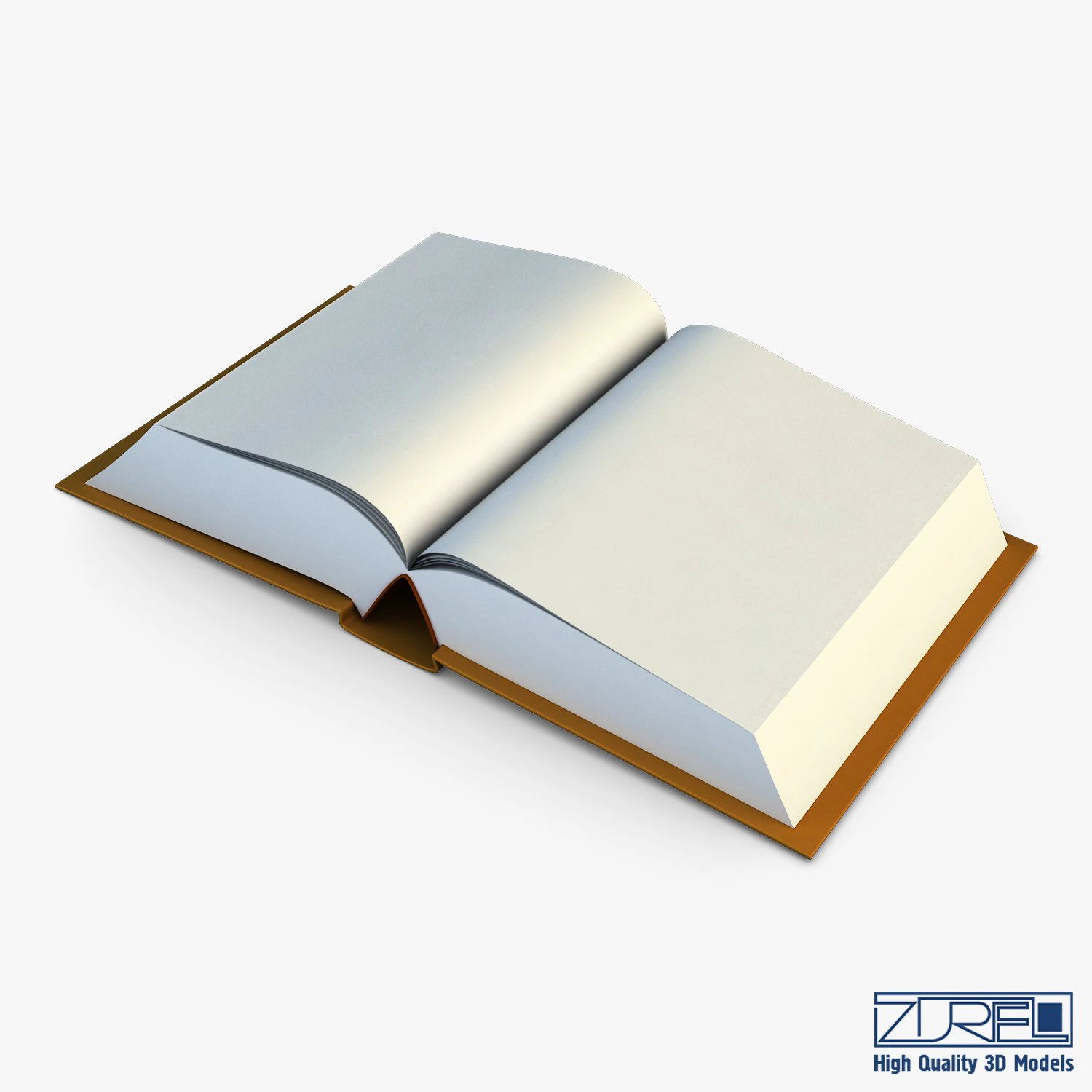 open book v 1 3D Model .c4d .max .obj .3ds .fbx .stl .blend