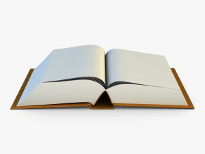 open book v 1 3D Model