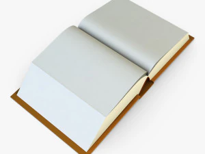 open book v 1 3D Model