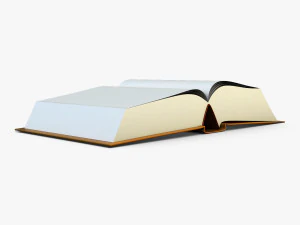open book v 1 3D Model