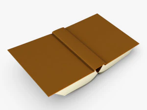 open book v 1 3D Model