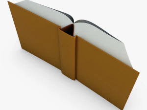 open book v 1 3D Model