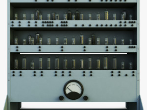 vacuum tube computer v 1 3D 모델