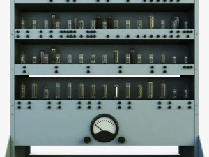 vacuum tube computer v 1 3D Model