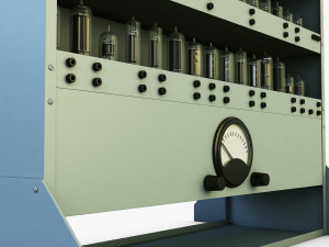 vacuum tube computer v 1 3D 모델