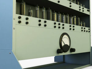 vacuum tube computer v 1 3D Model