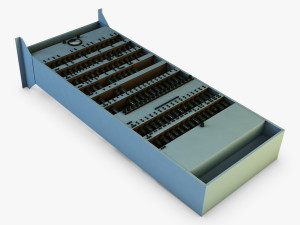 vacuum tube computer v 1 3D 모델