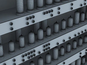 vacuum tube computer v 1 3D Model