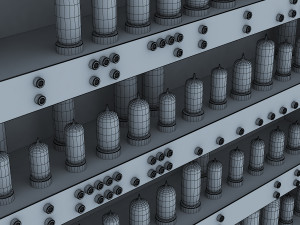 vacuum tube computer v 1 3D 모델